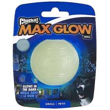 Chuckit! Max Glow Ball Dog Toy for Small Dogs