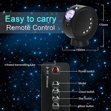 LITENERGY LED Star Night Light Projector for Every Room