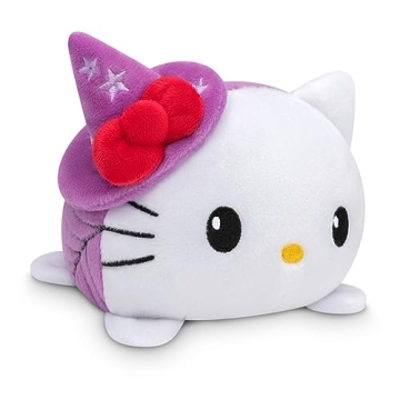 TeeTurtle Witch + Bat Hello Kitty Reversible Plushie