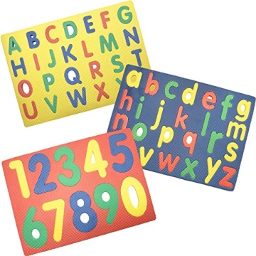 Alphabet & Numbers Foam Puzzle for Toddlers | Fun Learning