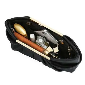 Charming Tailor Elegant Pleated Satin Evening Clutch