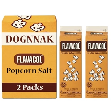 Perfectware PWFlavacol Popcorn Season Salt 2CT - 70oz Total - Movie Theatre Flavor