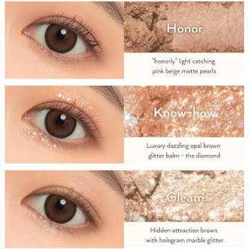 UNLEASHIA Glitterpedia Eye Palette NO.2 All of Brown