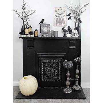 Stylish Black 16-Oz Glass Apothecary Bottles for DIY