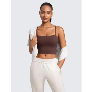 CRZ YOGA Butterluxe Longline Sports Bra for Women