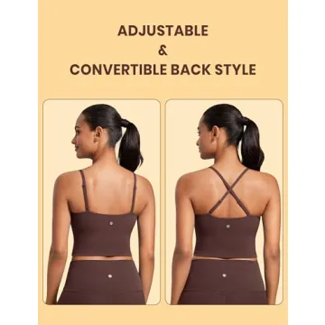 CRZ YOGA Butterluxe Longline Sports Bra for Women