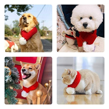 Stylish PEDOMUS Dog Christmas Scarf for Festive Fun