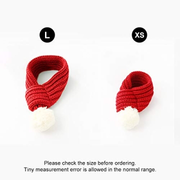 Stylish PEDOMUS Dog Christmas Scarf for Festive Fun