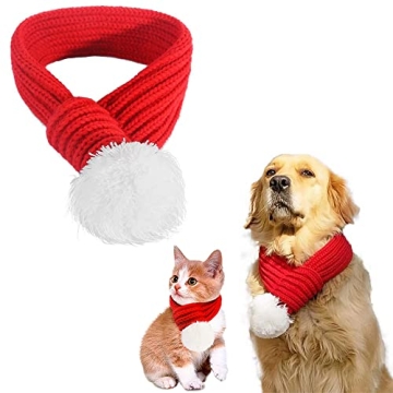 Stylish PEDOMUS Dog Christmas Scarf for Festive Fun