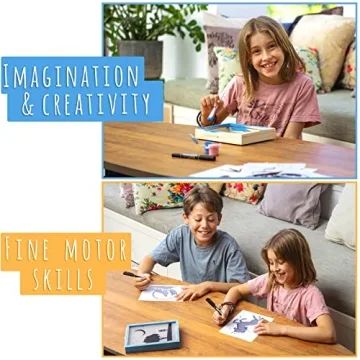 ROMI'S WAY DIY Frame Night Light Craft Kit for Kids