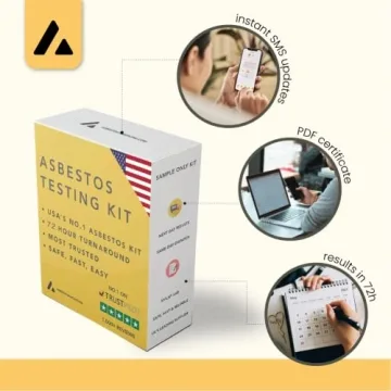 Reliable Asbestos Test Kit with Fast 72-hour Results