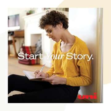 Uniball One Gel Pens 5 Pack - Vibrant, Quick-Dry Writing