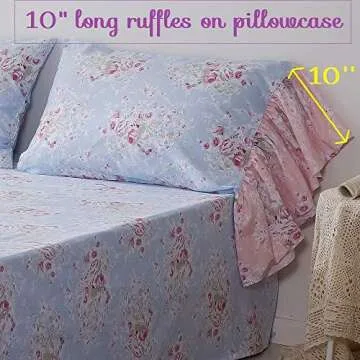 Luxury QSH 100% Cotton Queen Sheets for Ultimate Comfort