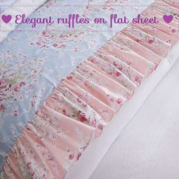 Luxury QSH 100% Cotton Queen Sheets for Ultimate Comfort