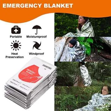 Small First Aid Kit, 300PCS Essential Emergency Trauma Medical Supplies Packed in a Red Waterproof Box, Perfect for Car Home Office Travel Outdoor Camping Hiking (Red)