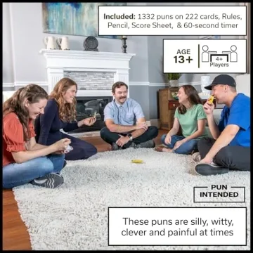 Pun Intended Hilarious Game for Friends and Family Fun