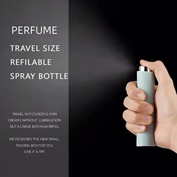 Travel Size Refillable Perfume Bottles 4 Pack for Fragrance Lovers