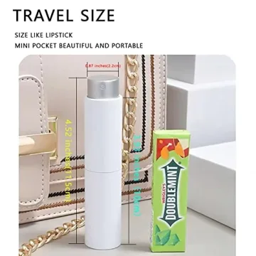 Travel Size Refillable Perfume Bottles 4 Pack for Fragrance Lovers