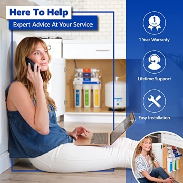 Express Water Reverse Osmosis Alkaline Filtration System for Family