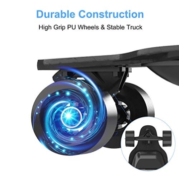 Electric Skateboard with Remote Control Ideal for All Ages