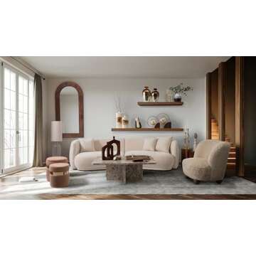 Sagebrook Home Designer Coffee Table, Elegant Modern Accent Piece, Perfect for Sophisticated Living ...