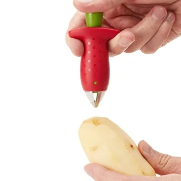 Strawberry Huller Chef'n Original Stem Gem Red/Green