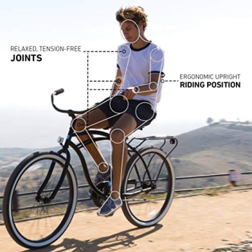 sixthreezero Beach Cruiser Bike for Men - Comfort & Style