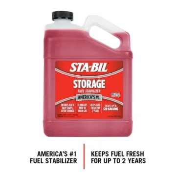 Fuel Stabilizer for Fresh Gasoline - 128 Fl Oz
