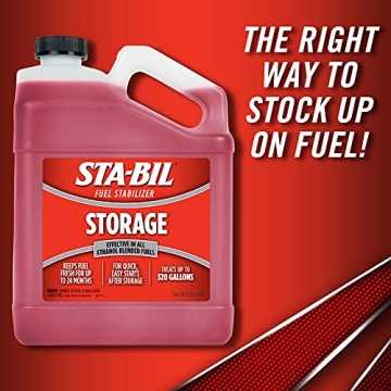 Fuel Stabilizer for Fresh Gasoline - 128 Fl Oz