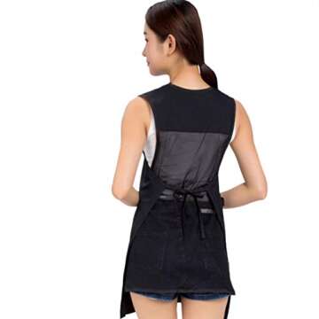 Minkissy Hair Stylist Apron - Sleek & Functional Design