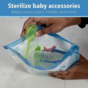Dr. Brown's Microwave Sterilizer Bags for Safe Baby Care