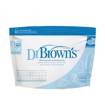 Dr. Brown's Microwave Sterilizer Bags for Safe Baby Care