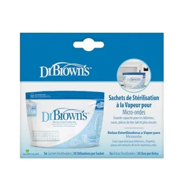 Dr. Brown's Microwave Sterilizer Bags for Safe Baby Care
