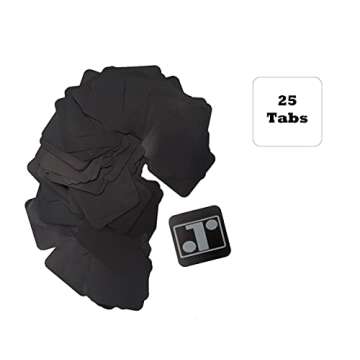 Rosenthal Collection Anti Tarnish Tabs Strips Perfect for Jewelry Storage 1" x 1" Tab (Pack of 100)