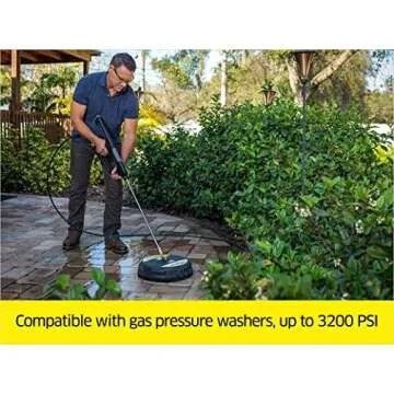 Karcher 15-Inch Pressure Washer Surface Cleaner Attachment