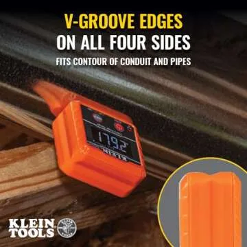 Klein Tools 935DAG Digital Electronic Level and Angle Gauge, Measures 0 - 90 and 0 - 180 Degree Ranges, Measures and Sets Angles