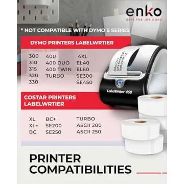 Affordable enKo Dymo 30252 Labels for All Your Needs