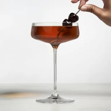 Viski Reserve Julien Coupe Martini Glass Set 4