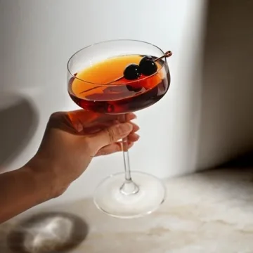 Viski Reserve Julien Coupe Martini Glass Set 4