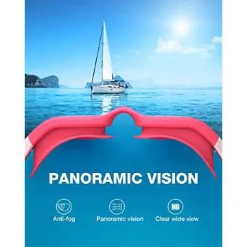 ZIONOR Kids Swim Goggles, G1MINI Polarized Swimming Goggles Comfort for Age 6-14, UV Protection Anti-Fog Adjustable Strap Fit for Child Boys Girls (Gold Lens)