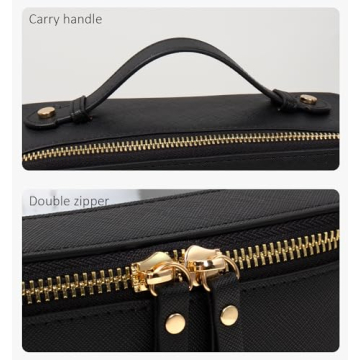 LETGO TSA Approved Clear Makeup Bags for Travel Essentials