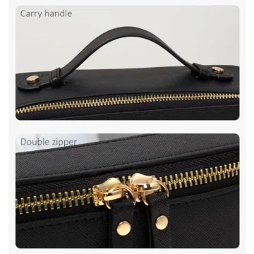 LETGO TSA Approved Clear Makeup Bags for Travel Essentials