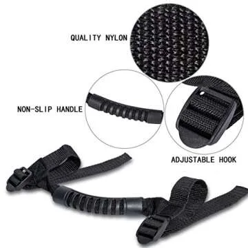 Grab Handle for Jeep Wrangler - Easy Install & Durable
