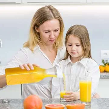 Tomnk 4pcs Juice Containers - Perfect for Mimosa Bars