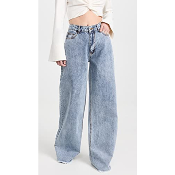 Lioness Women's Eivissa Baggy Jeans for Stylish Comfort