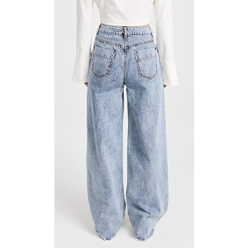 Lioness Women's Eivissa Baggy Jeans for Stylish Comfort