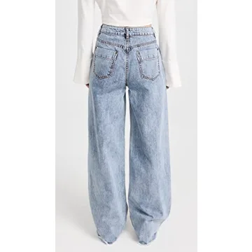 Lioness Women's Eivissa Baggy Jeans for Stylish Comfort