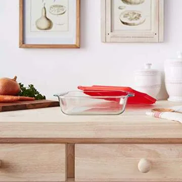 Pyrex Get Dinner Away 8" x 8" Square Dish for Baking