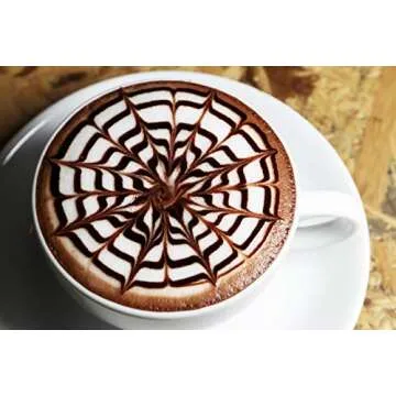 Dutched Chocolate Café Sauce™ by Hollander Chocolate Co. | Perfect for the Professional or Home Barista | Rainforest Alliance Certified | Net Wt. 89 oz (64 fl. Oz.) Large Bottle (PUMP Included)