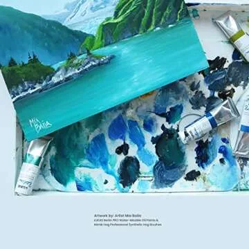 Lukas Berlin Water Mixable Oil Paint - 37ml Cadmium Orange